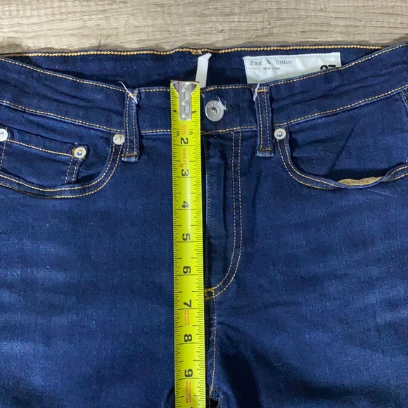Rag & bone New York cate mid-rise ankle skinny size 27 - Picture 4 of 12